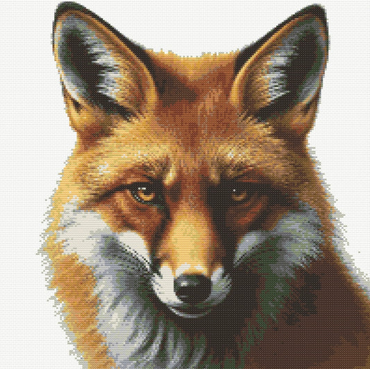 Fox PDF Pattern | Embroidery Cross Stitch Pattern Download | Stitching | Embroidery Kits | Stitch Design | Embroidery Stitches | PDF Pattern